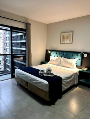 Flat no Interative Jardins com vaga e bem localizado